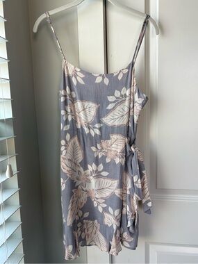 Cotton Candy LA Floral Wrap Dress